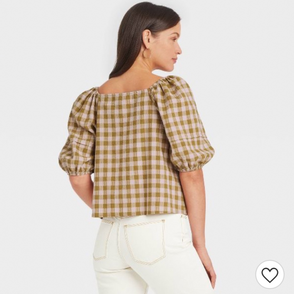 Universal thread puff sleeve shirt